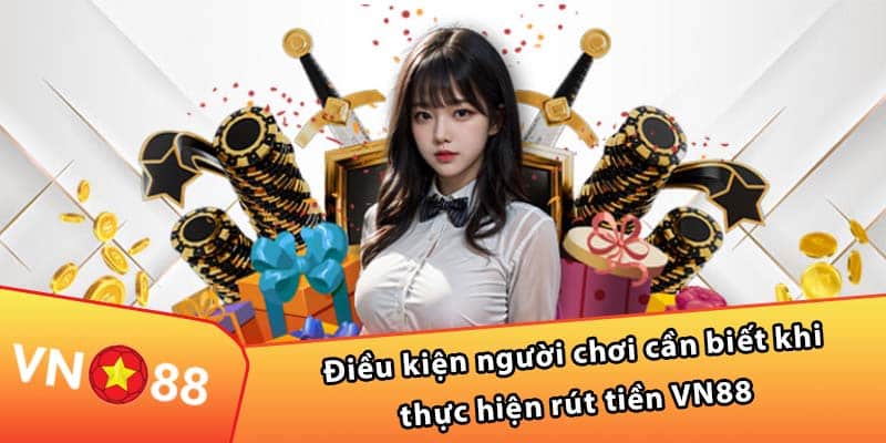 Điều kiện người chơi cần biết khi thực hiện rút tiền VN88